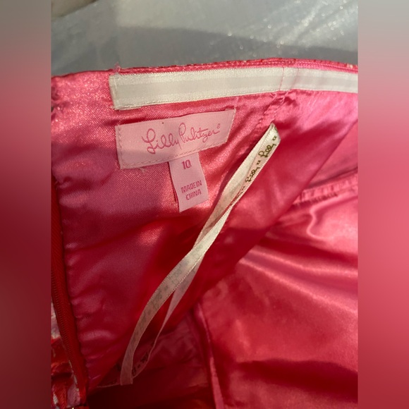 Lilly Pulitzer Pink Strapless Sundress - Picture 5 of 8